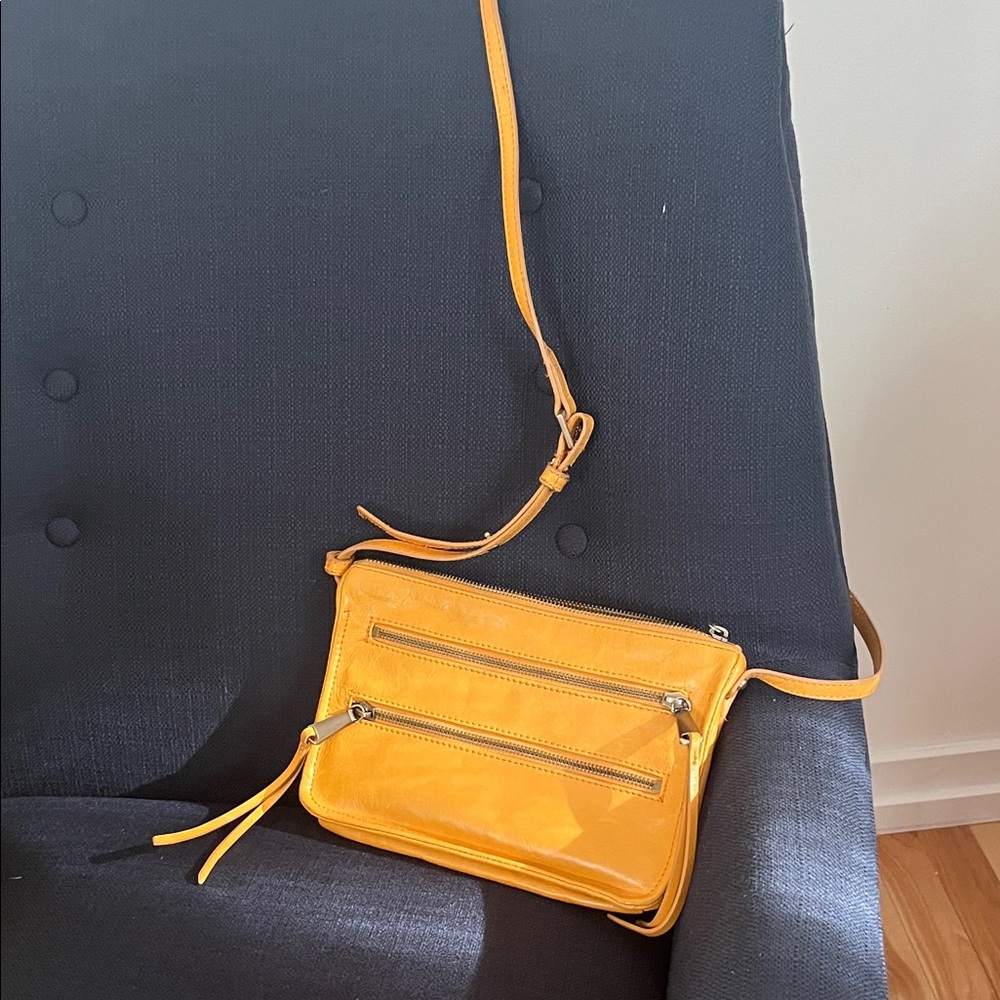 Stylish Mustard Yellow HOBO  Crossbody Bag